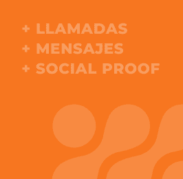 Banner: + llamadas + mensajes + social proof