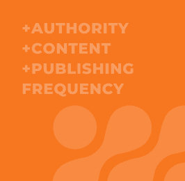 A.I. Contents = +authority +content +publishing frequency